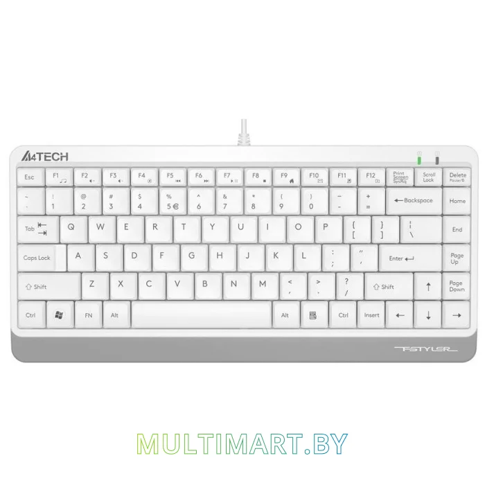 Клавиатура A4Tech Fstyler FK11 (белый/серый)